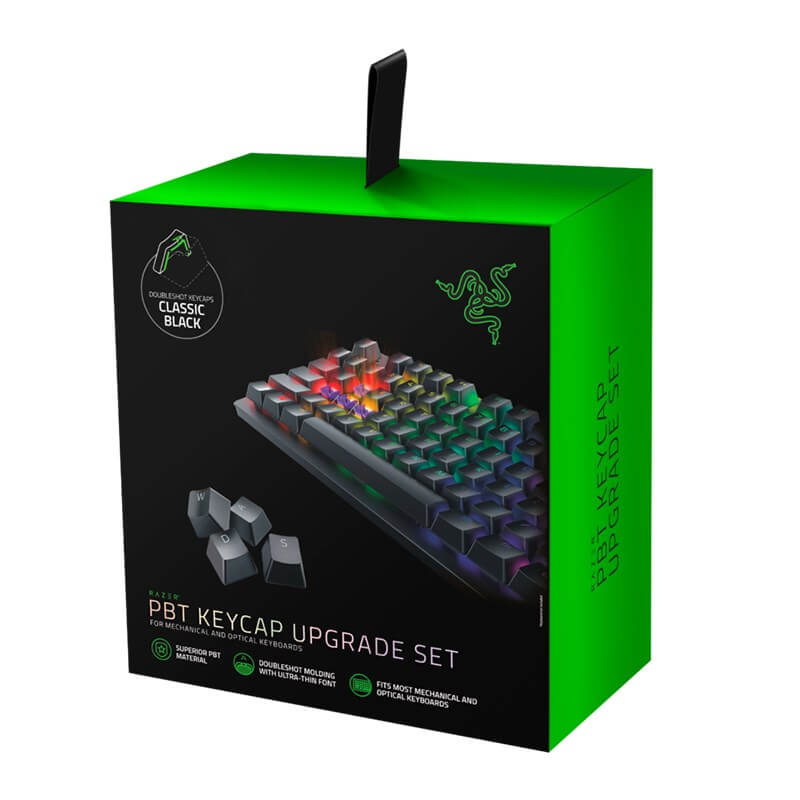 Razer PBT Keycap Upgrade Set - Black