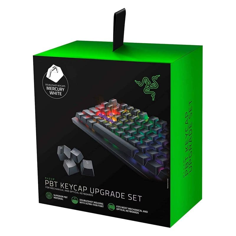 Razer PBT Keycap Upgrade Set - Mercury White